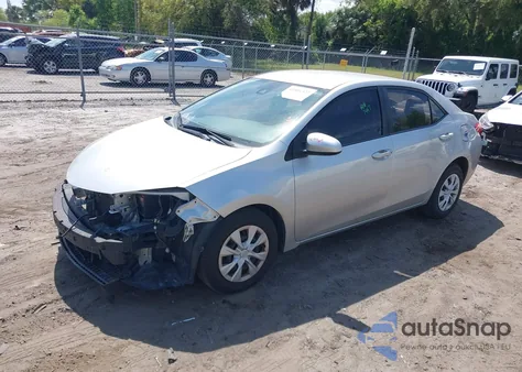 2017 Toyota Corolla L из США, поврежденный, VIN 2T1BURHE2HC791568